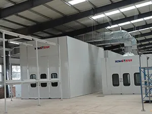 Línea de pintura para camionetas pickup