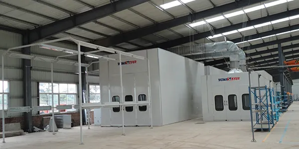 Línea de pintura para camionetas pickup