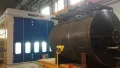 Cabina de pintura para tanques industriales