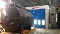 Cabina de pintura para tanques industriales