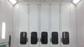 Cabina de pintura para tanques industriales