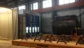 Cabina de pintura para tanques industriales
