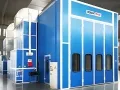 Cabina de pintura para camiones