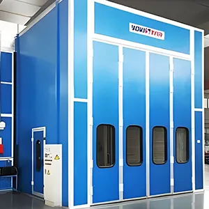 Cabina de pintura para camiones