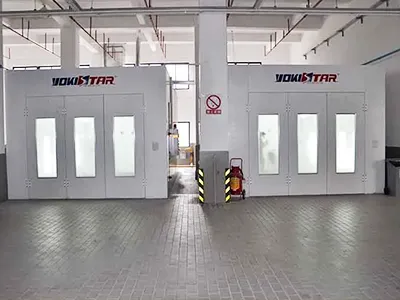 Cabina de pintura automotriz económica