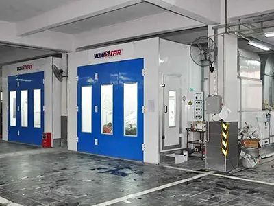 Cabina de pintura automotriz económica