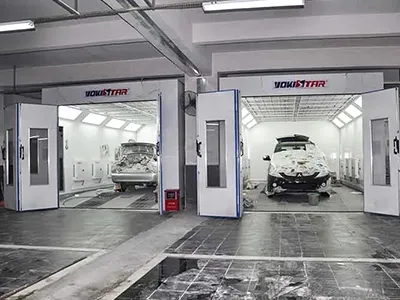 Cabina de pintura automotriz económica