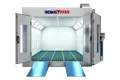 Cabina de pintura automotriz de gama media