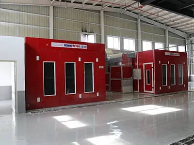 Cabina de pintura automotriz de gama alta