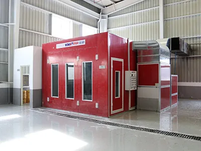 Cabina de pintura automotriz de gama alta