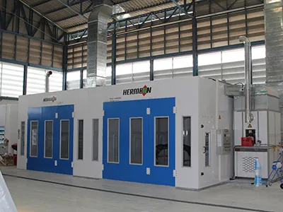 Cabina de pintura automotriz de gama alta