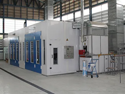 Cabina de pintura automotriz de gama alta