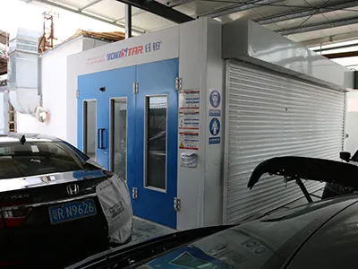 Cabina de pintura automotriz de gama alta