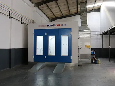 Cabina de pintura automotriz de gama alta