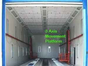 Plataforma móvil de 3 ejes