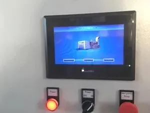 Control mediante pantalla táctil