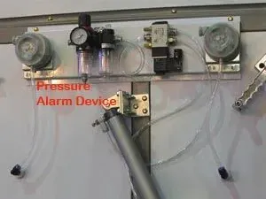 Alarma automática de presión