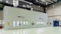 Cabina de pintura para aeronaves