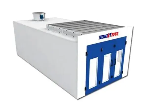 Cabina de pintura para carpintería