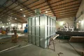 Cabina de pintura abierta
