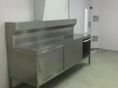 Sala de mezcla de pintura