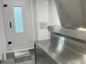 Mesa de mezcla de pintura