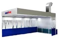 Estación de preparación de pintura