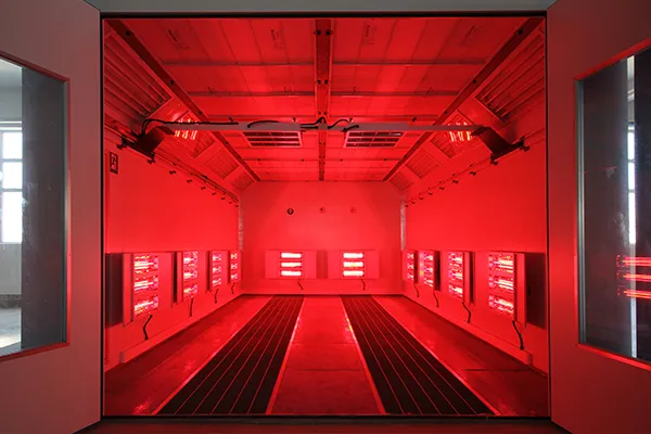 Sala de secado de pintura